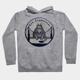 B kliban cat - San Franciscat Hoodie